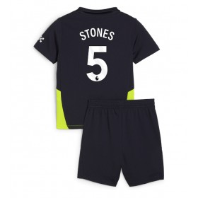 Manchester City John Stones #5 Auswärtstrikot 2024-25 Kurzarm (+ kurze hosen)